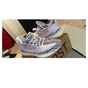 Real Yeezy Zebra 350 Boosts